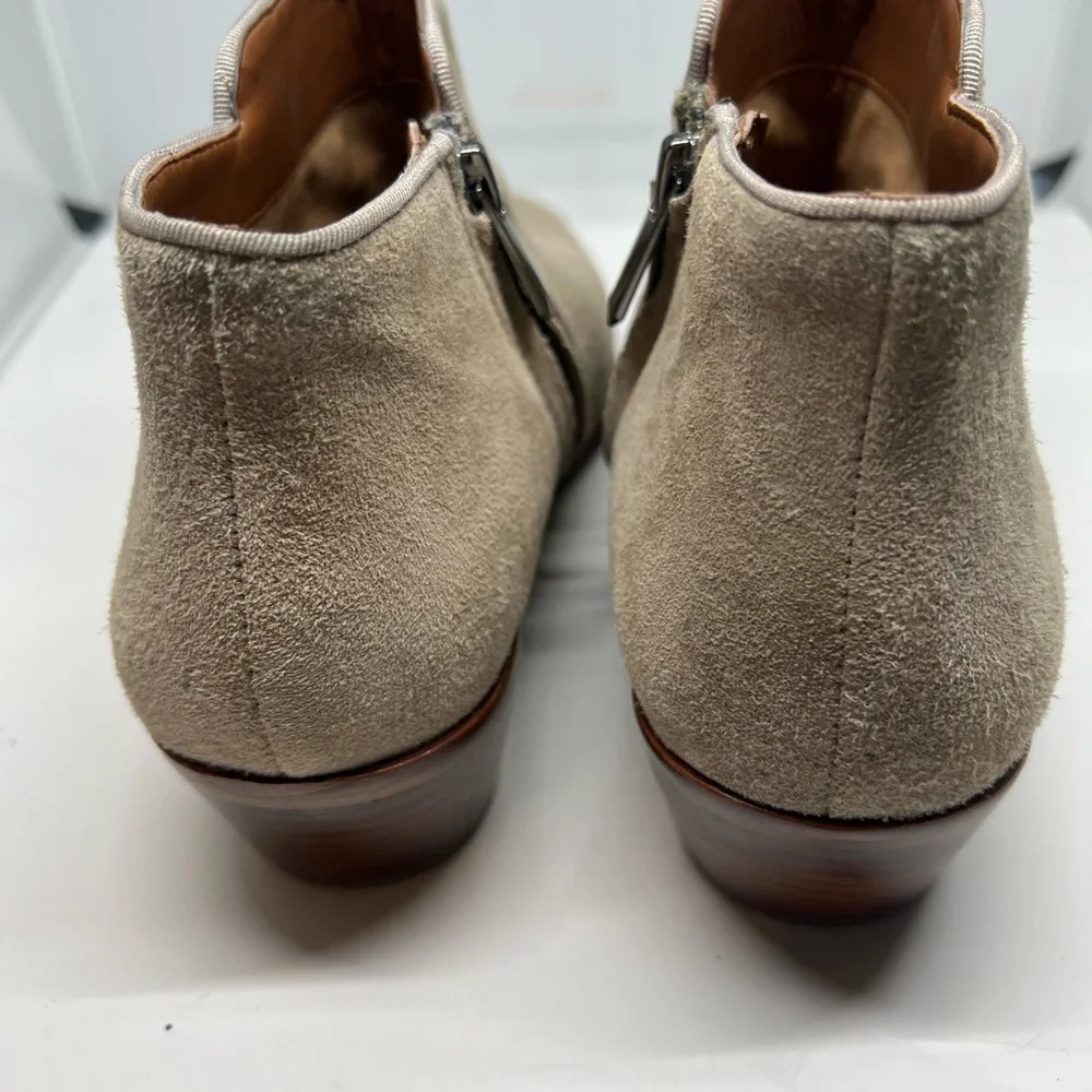Sam Edelman Suede Petty Ankle Boots Size 8.5